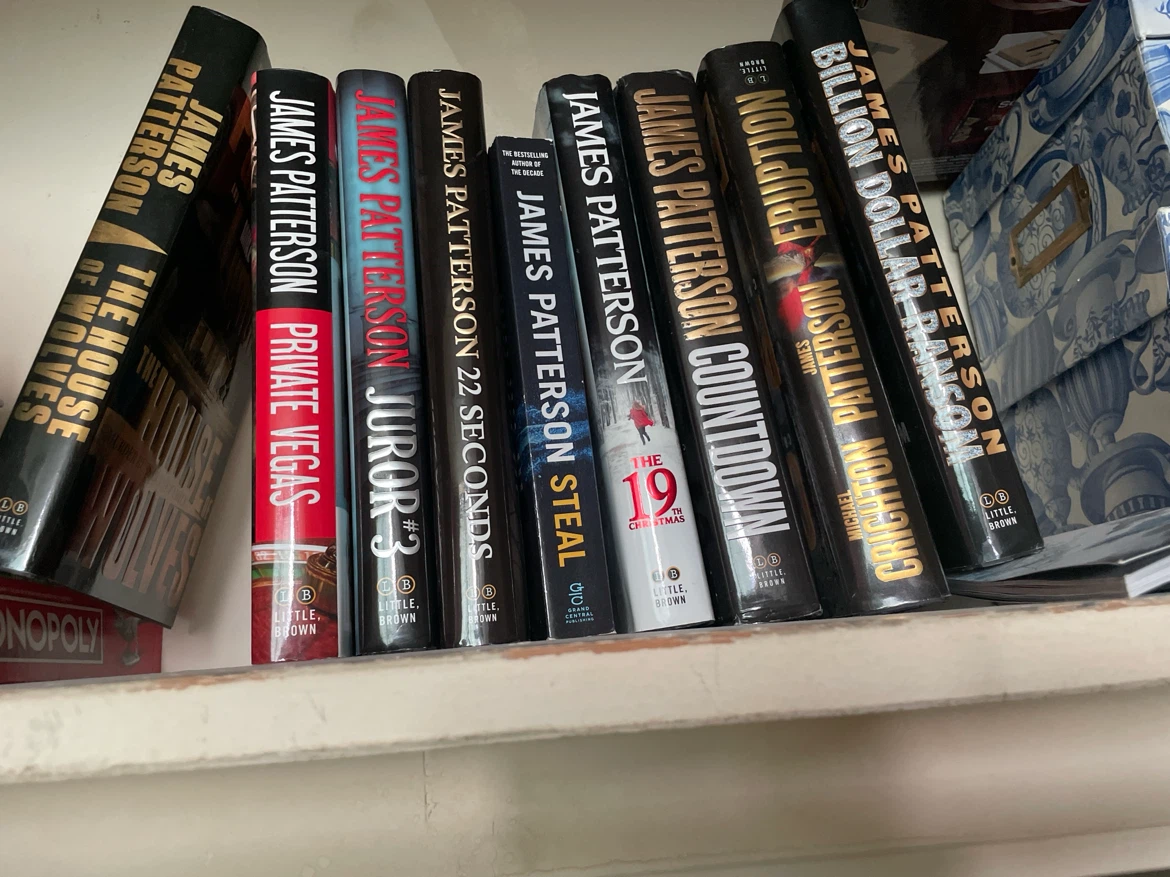 Hard cover Books by James Patterson