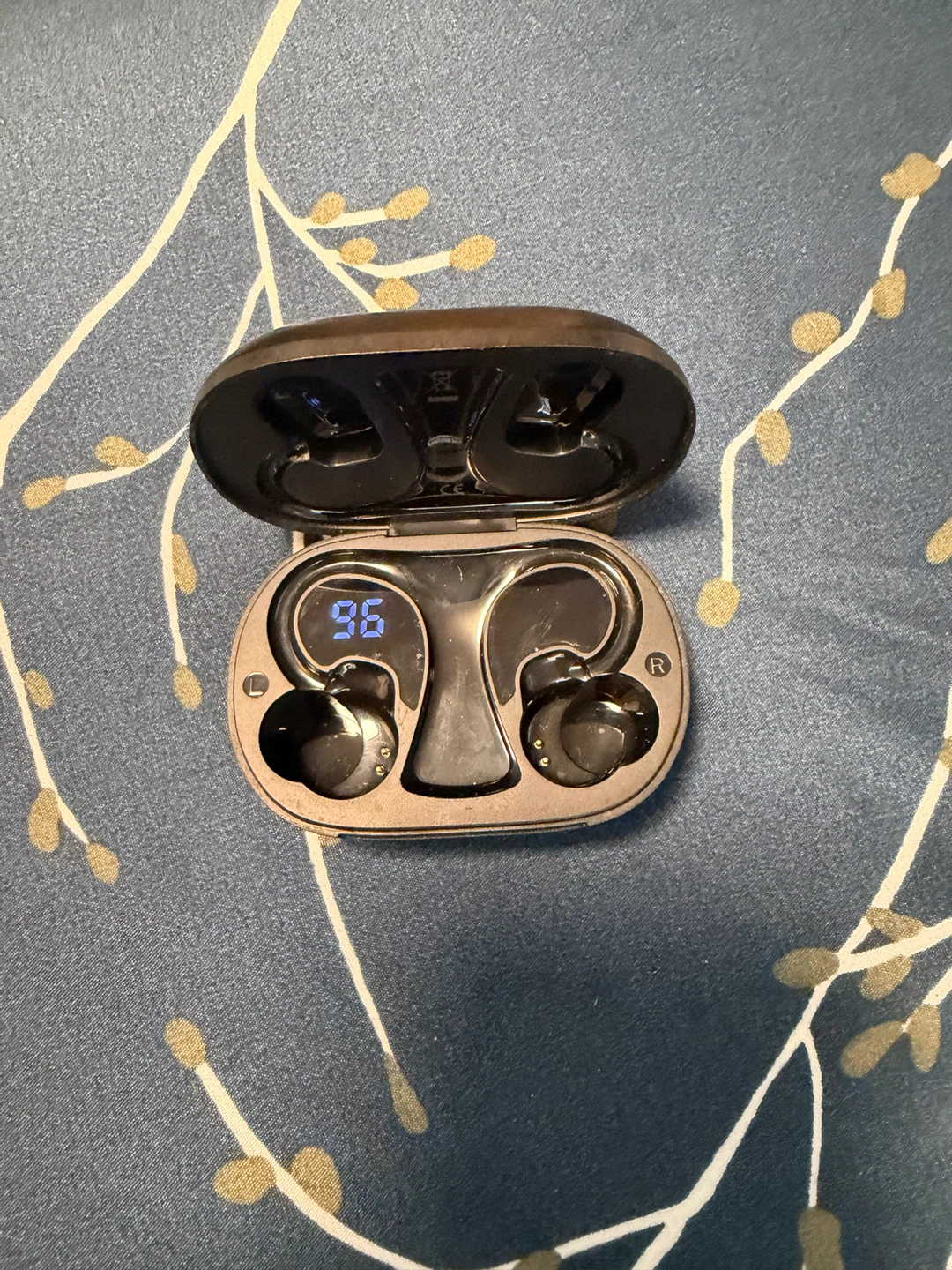 Hoco wireless earbuds with charging case