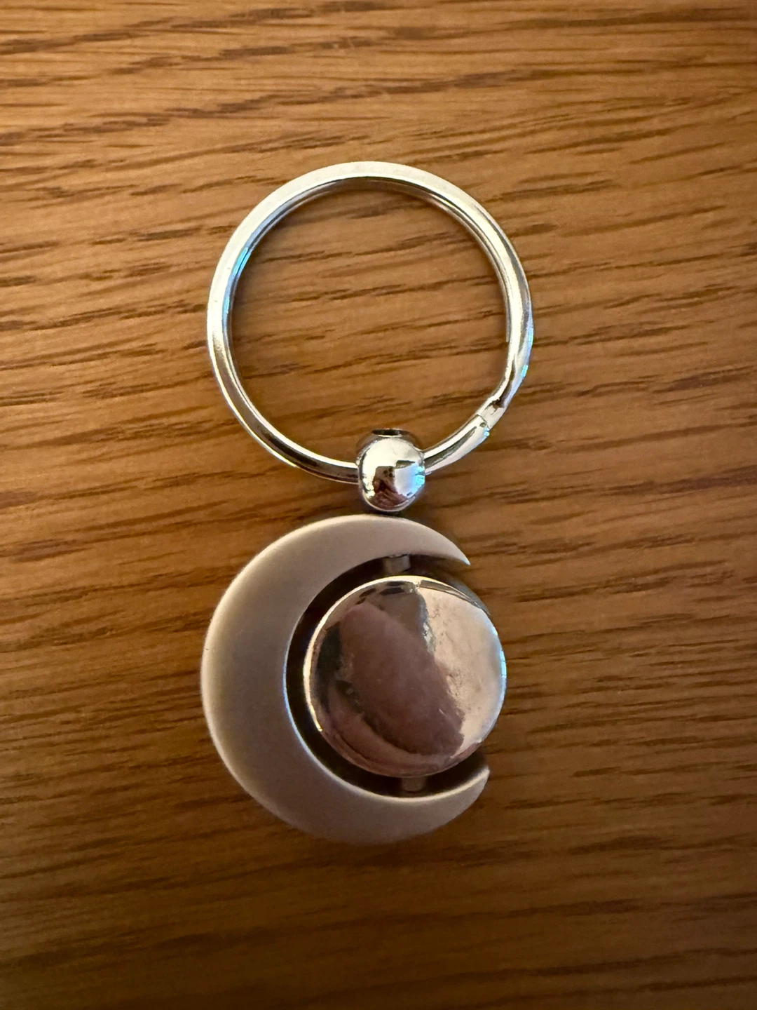 Moon Spinner Keychain