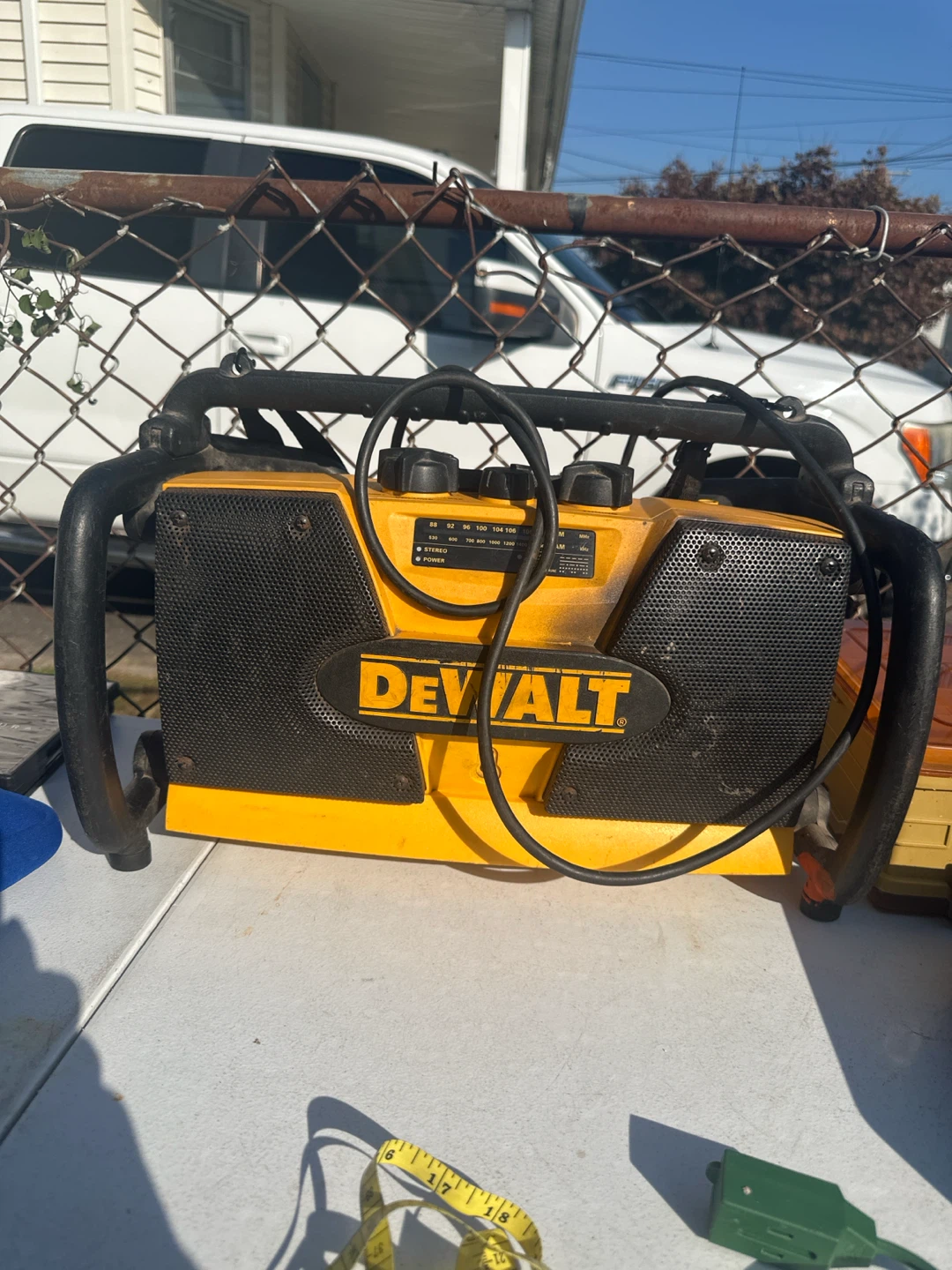 DeWalt Jobsite Radio