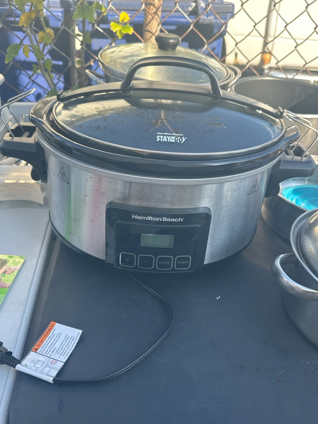 Hamilton Beach Stay or Go Slow Cooker