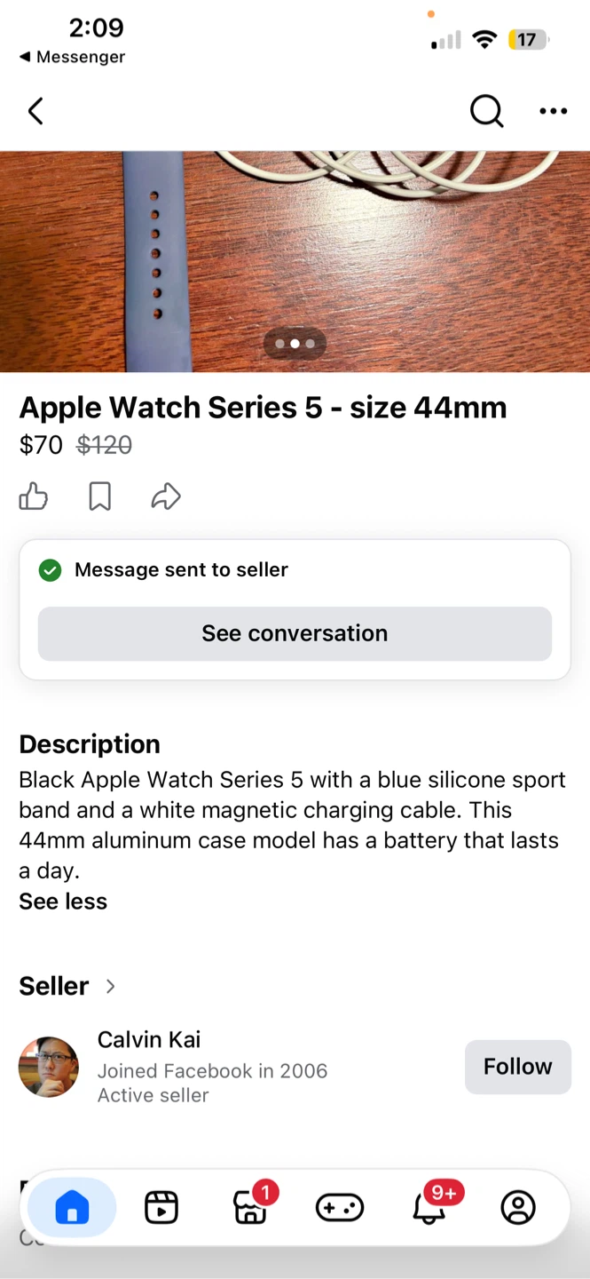 Apple Watch Series 5 44mm - photo 2