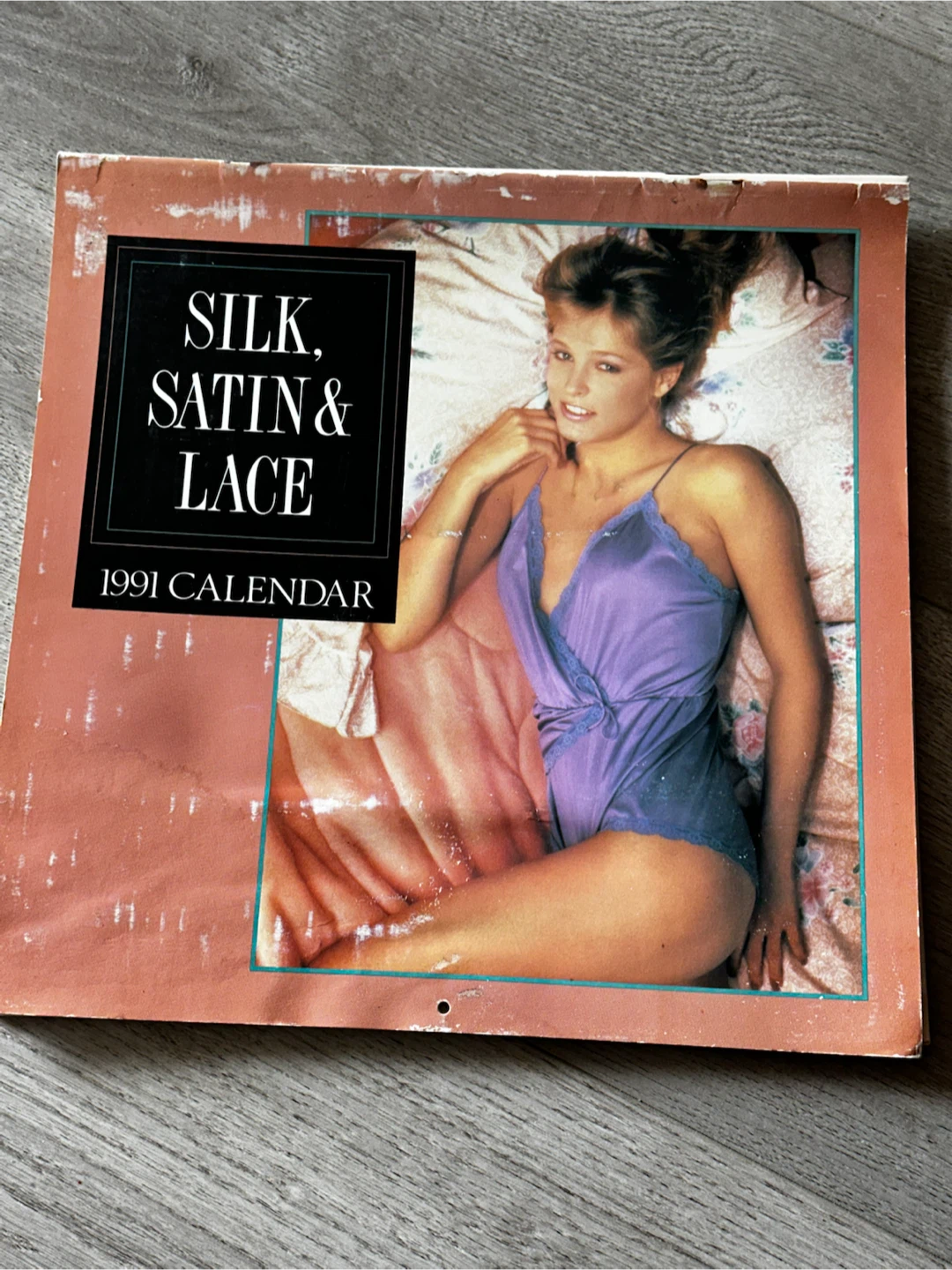 1991 silk,satin&lace calendar