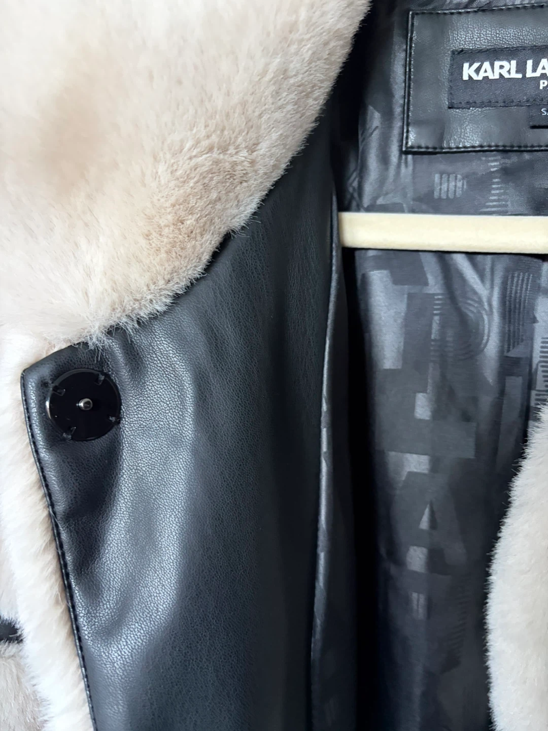Karl Lagerfeld Paris Faux-Fur Coat - photo 3