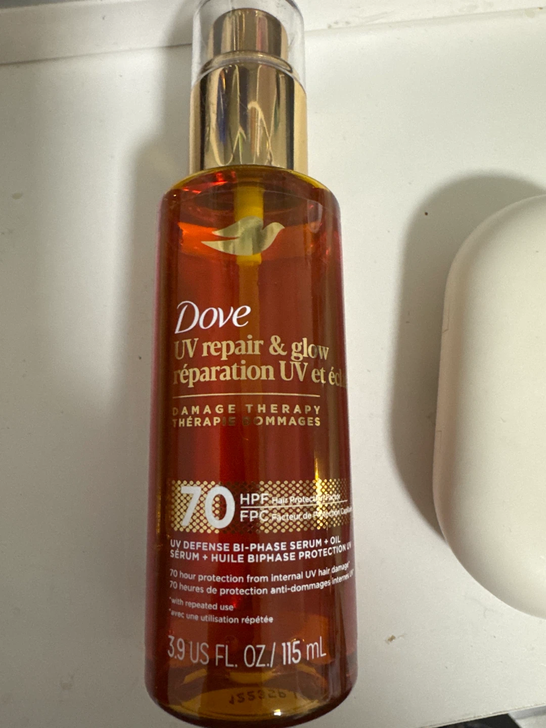 Dove UV Repair & Glow Hair Serum