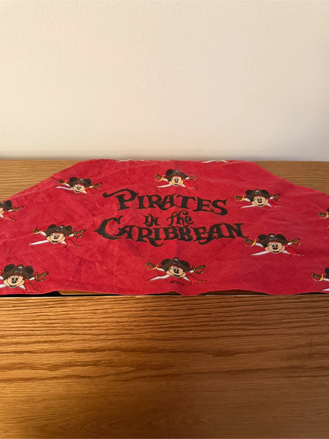 Disney Pirates of the Caribbean Mickey Mouse Bandana