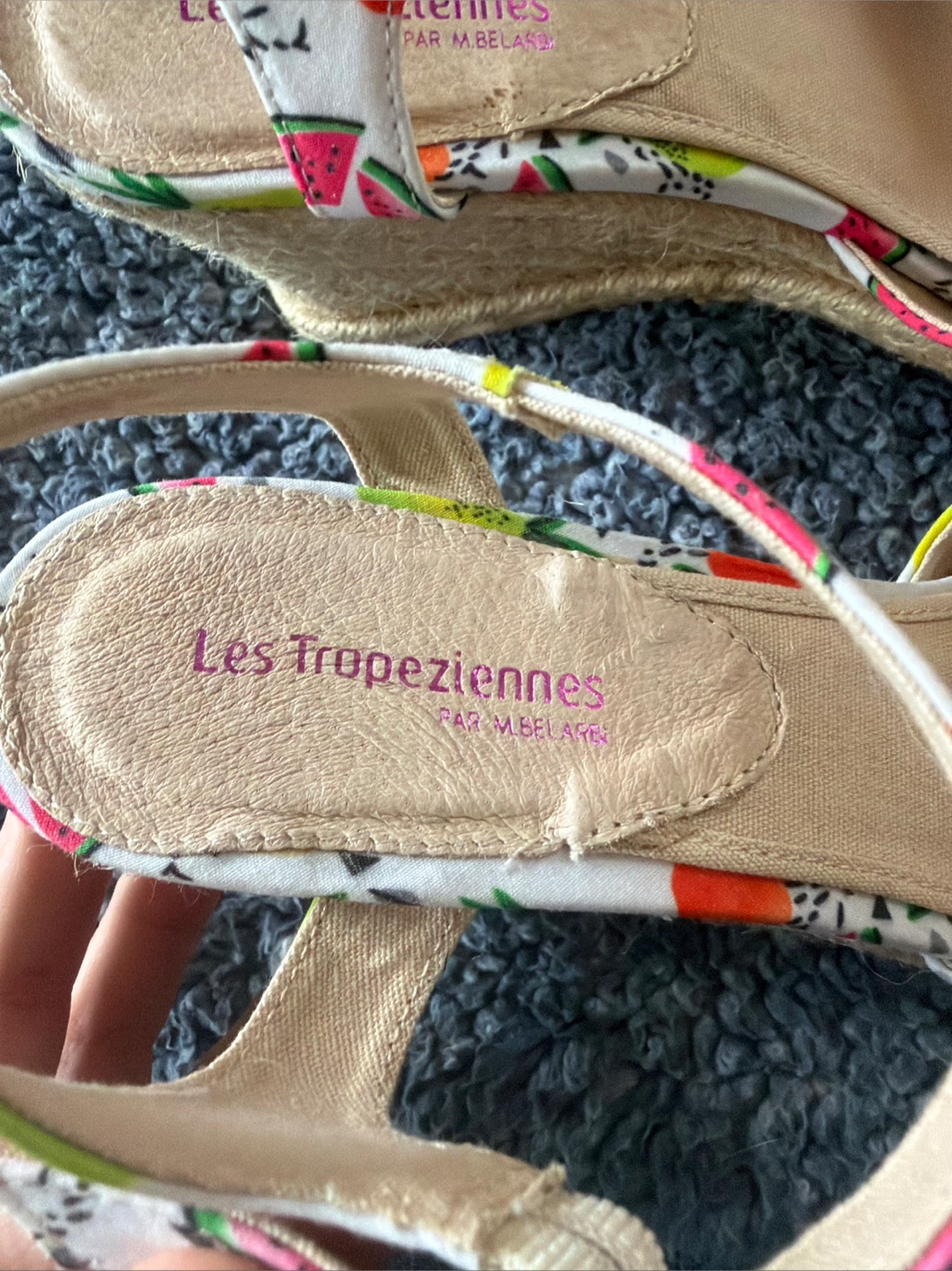 Sandales compensées Les Tropéziennes - photo 2