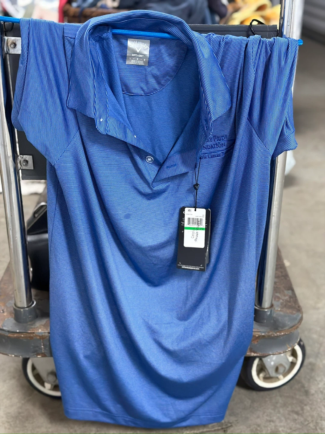 New Callaway Opti-Dri Golf Shirt - Size Large