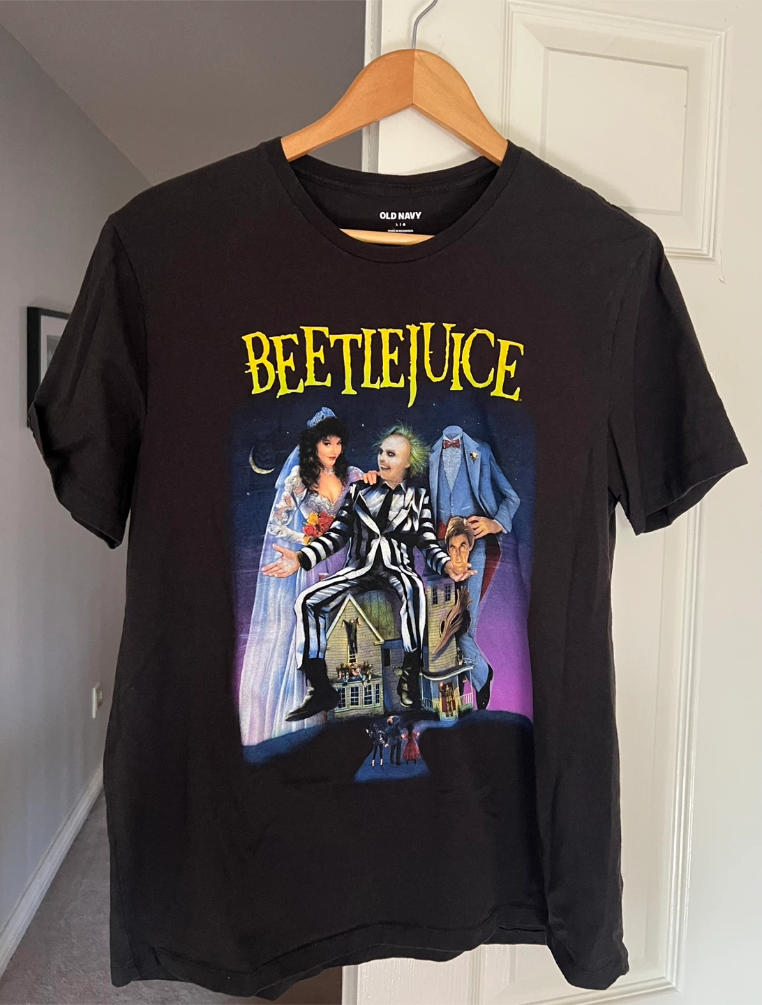 Old Navy Beetlejuice T-Shirt Large