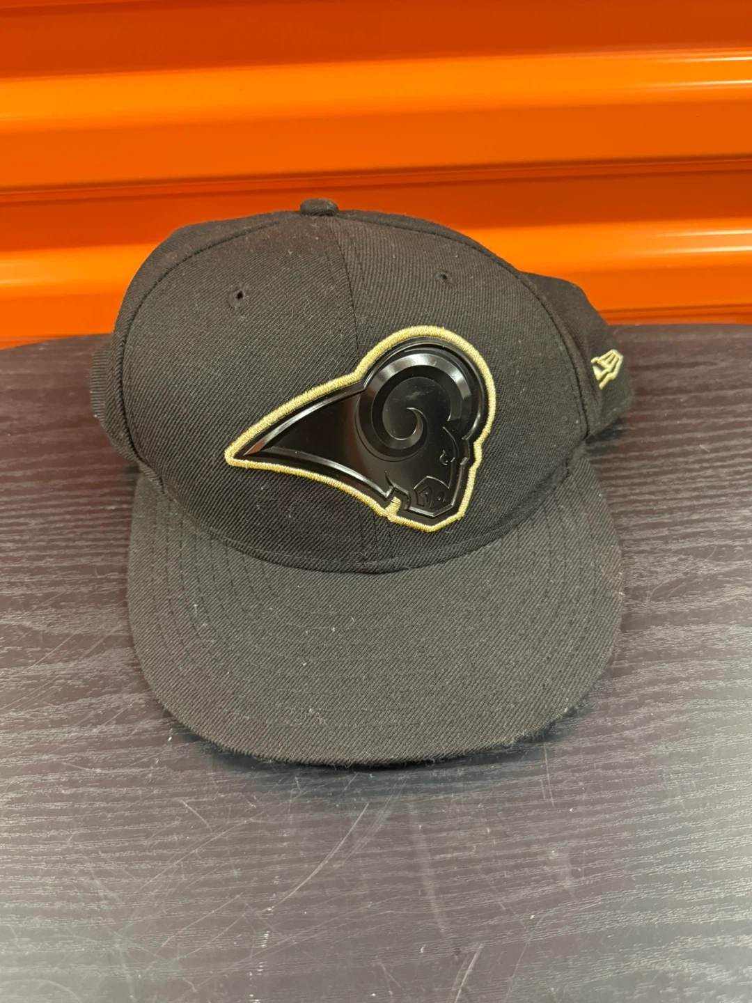 New Era Los Angeles Rams Black Cap