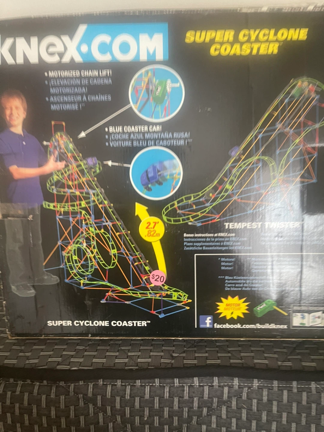 K'Nex Super Cyclone Coaster Building Set - photo 2