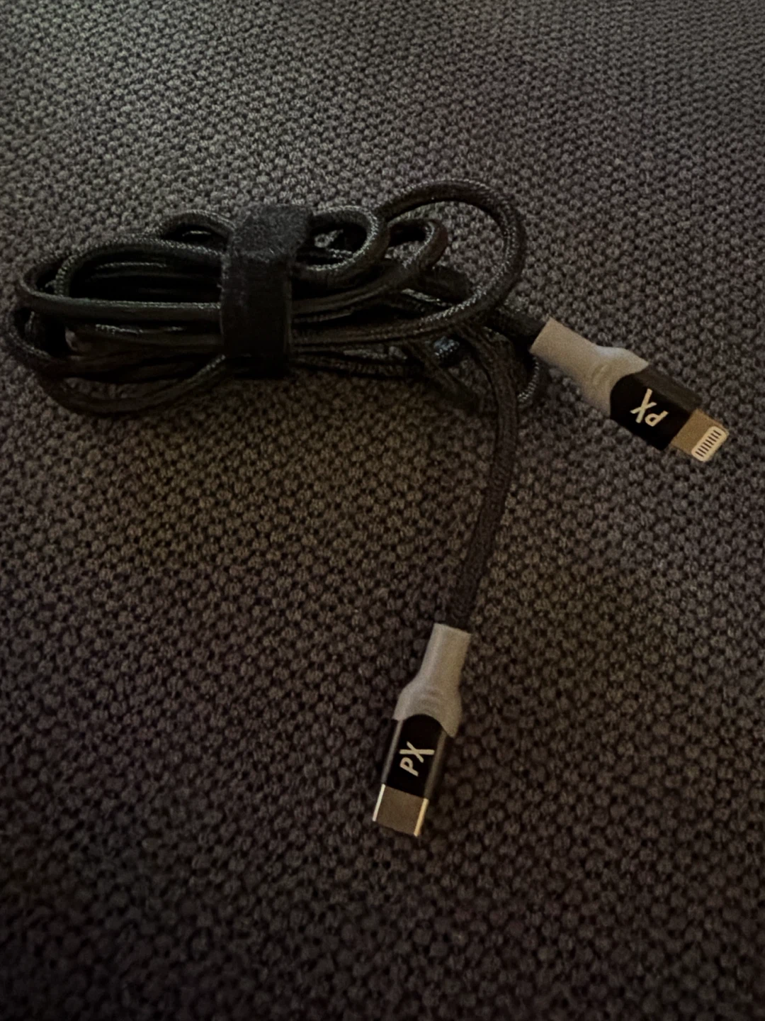 PX USB-C to Lightning Braided Cable