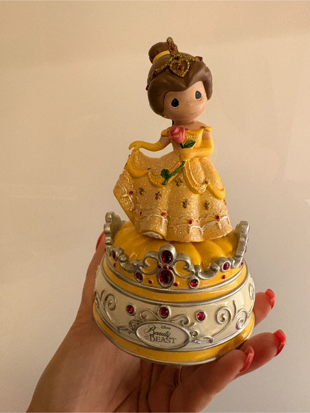 Disney Precious Moments Belle Musical Figurine