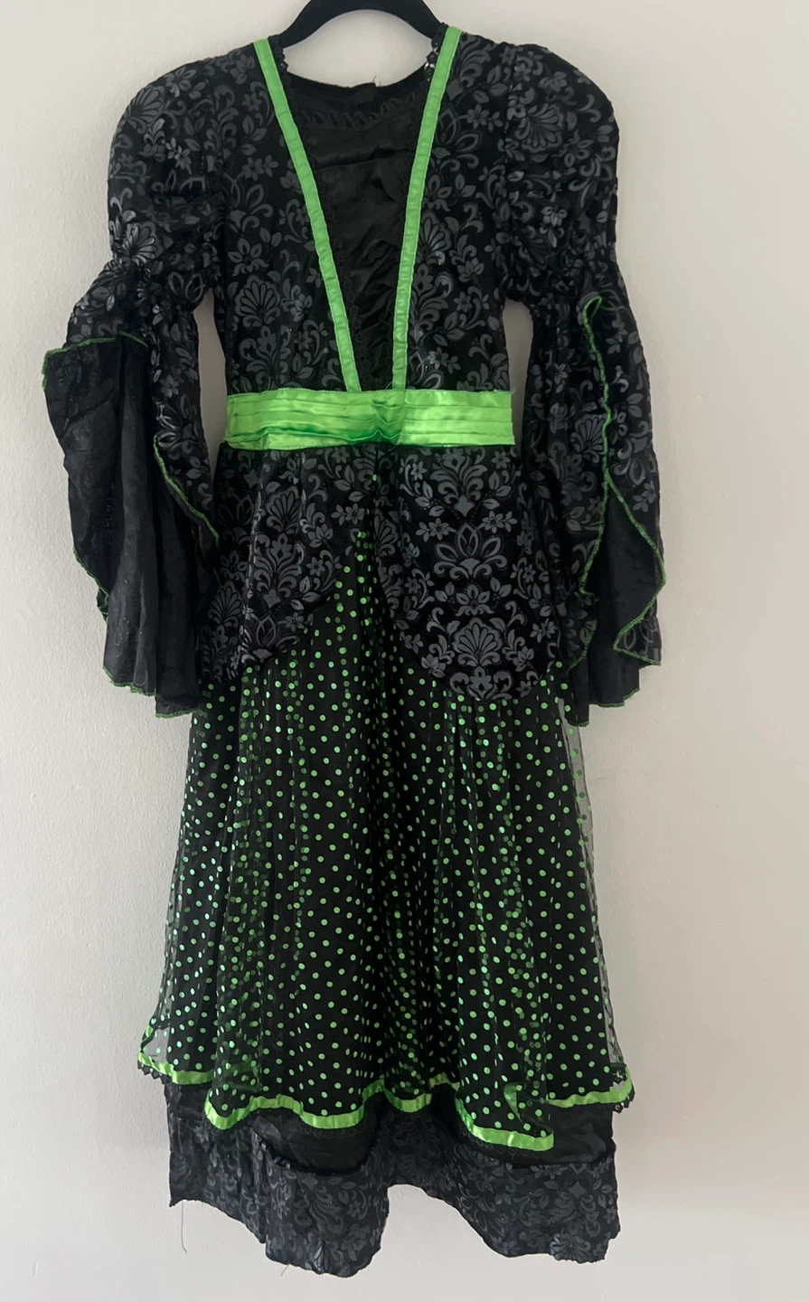 Black and Green Witch Costume