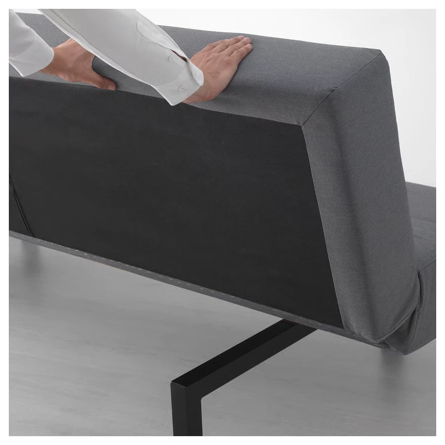 IKEA BALKARP sleeper sofa deep Gray - photo 5