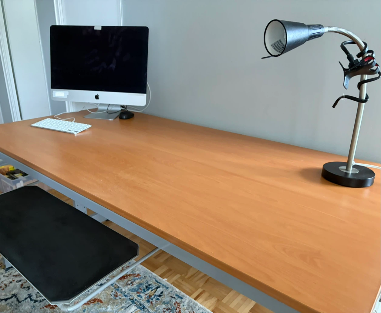Wooden Home Office Desk and chair