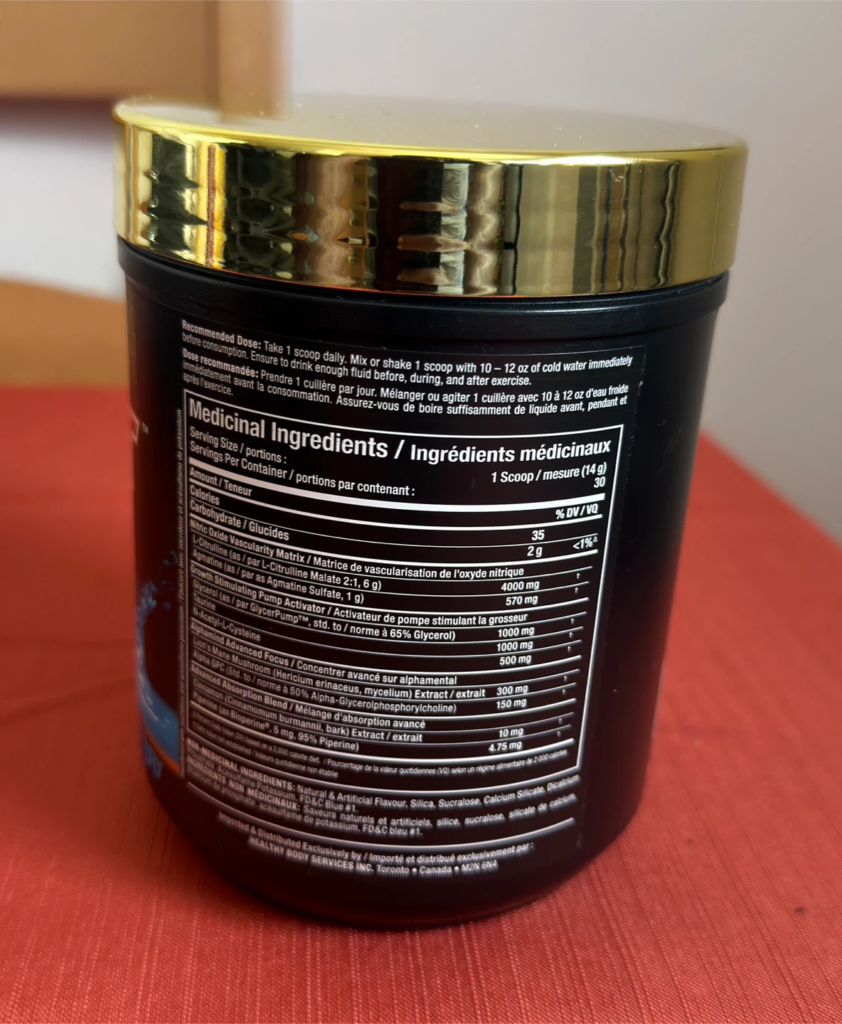 ALLMAX Impact Pump Stim-Free Pre-Workout Blue Raspberry Sealed - photo 3