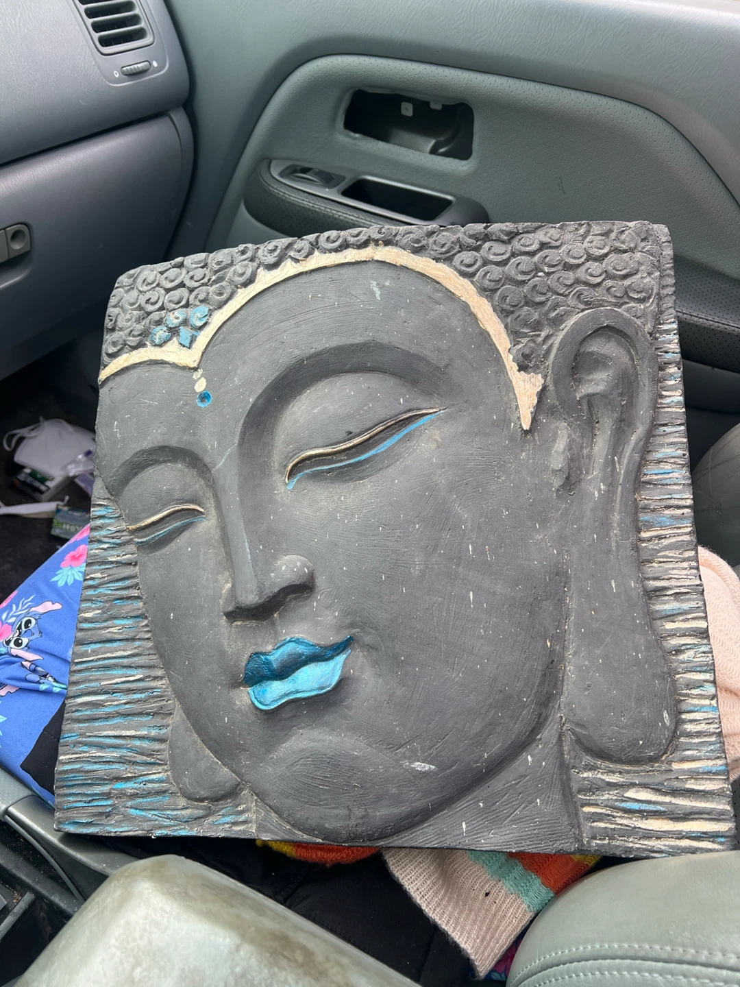 Decorative Buddha Head Wall Plaque