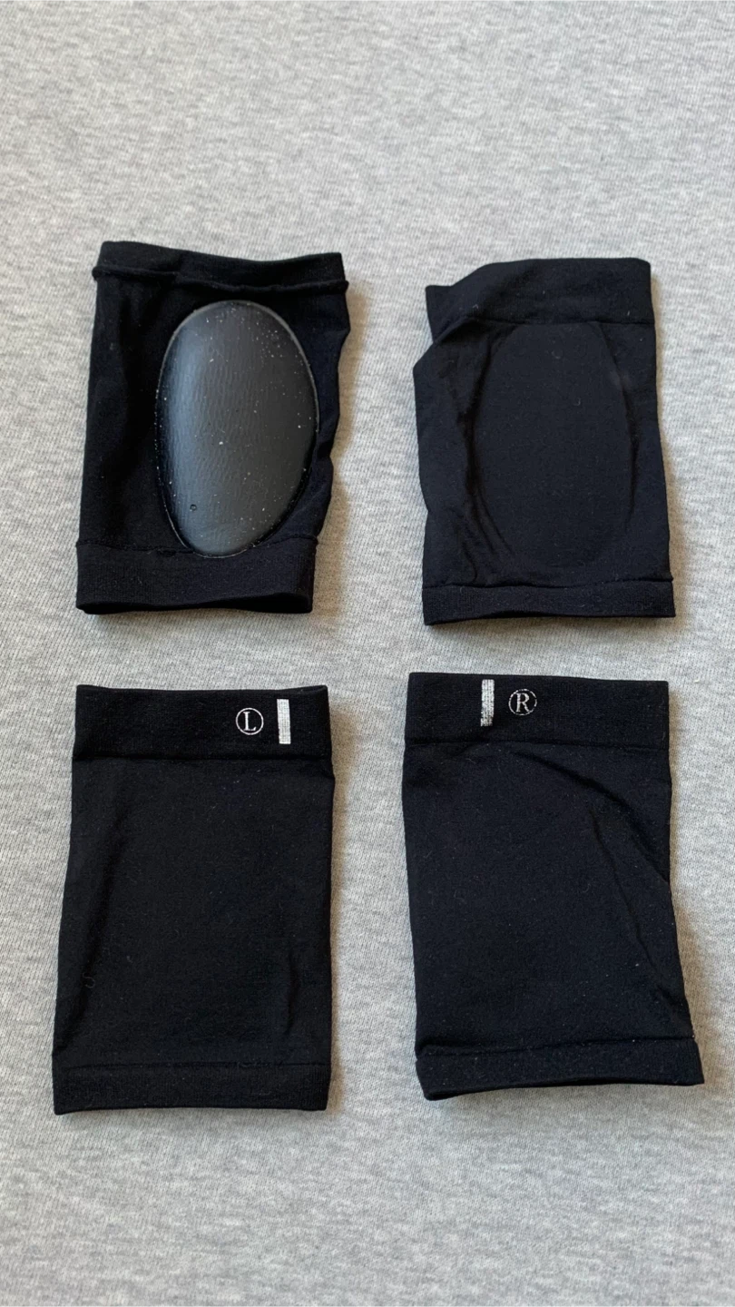 Black Arch Support Sleeves with Gel Pads (2 Pairs)