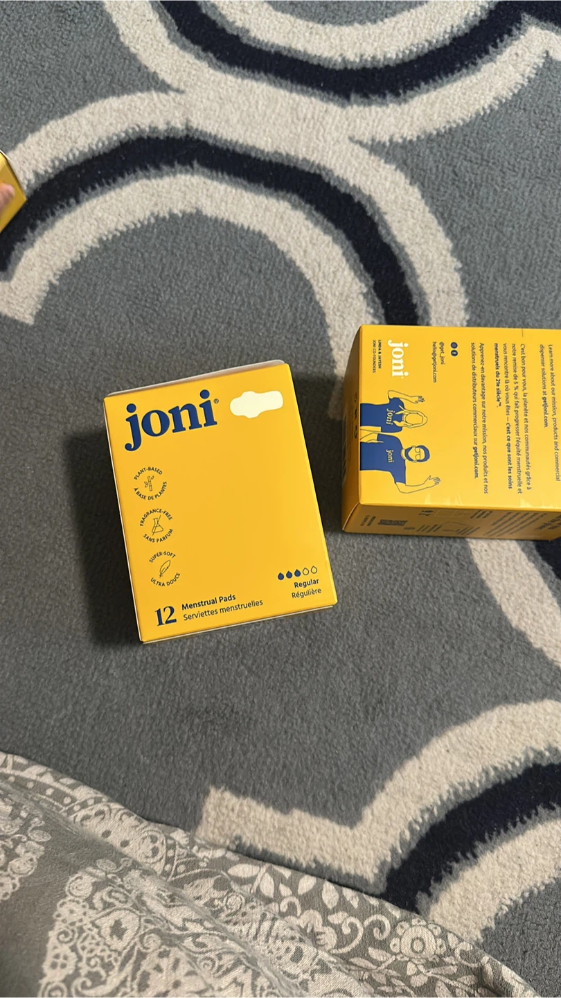 Joni Regular Menstrual Pads 12-Pack
