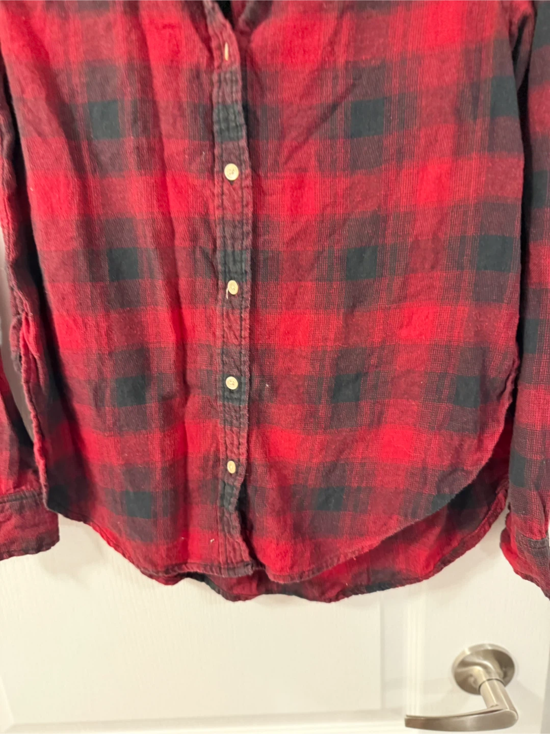 Aritzia Wilfred Plaid Button-Down Shirt - photo 3