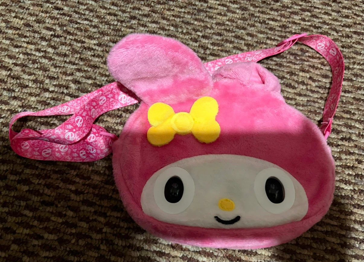 My Melody Plush Crossbody Bag