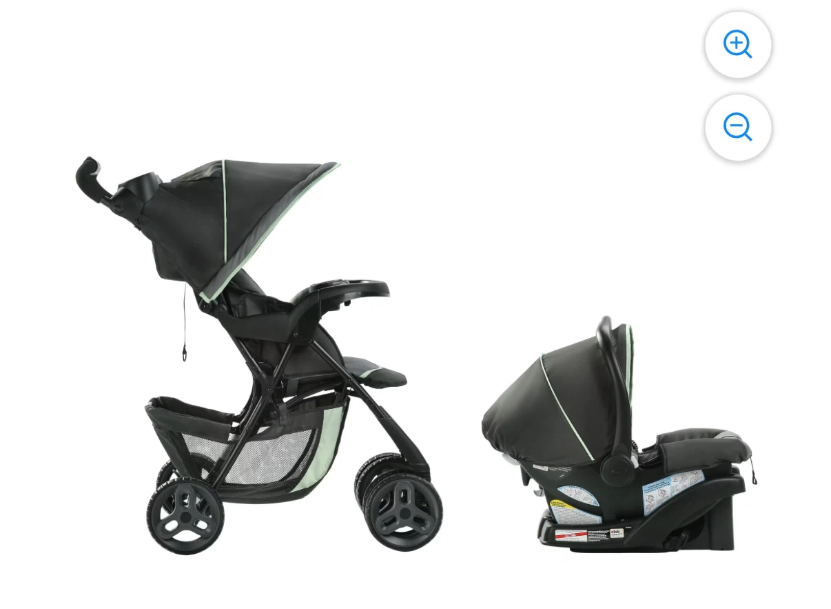 Graco Comfy Cruiser Click Connect Travel System, Infant Car Seat - photo 2