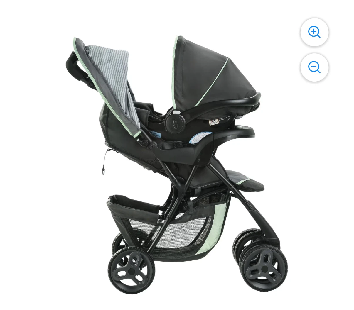 Graco Comfy Cruiser Click Connect Travel System, Infant Car Seat - photo 3