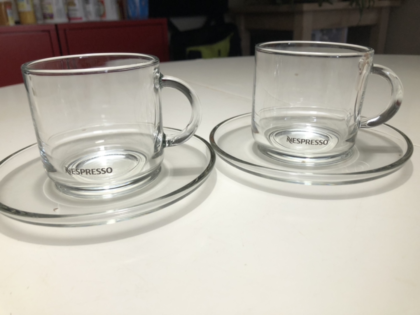 Nespresso Vertuo Espresso Cups with Saucers x 2 - photo 3