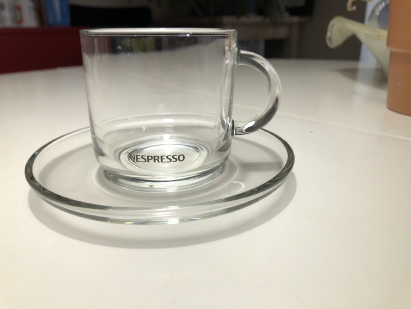 Nespresso Vertuo Espresso Cups with Saucers x 2 - photo 2