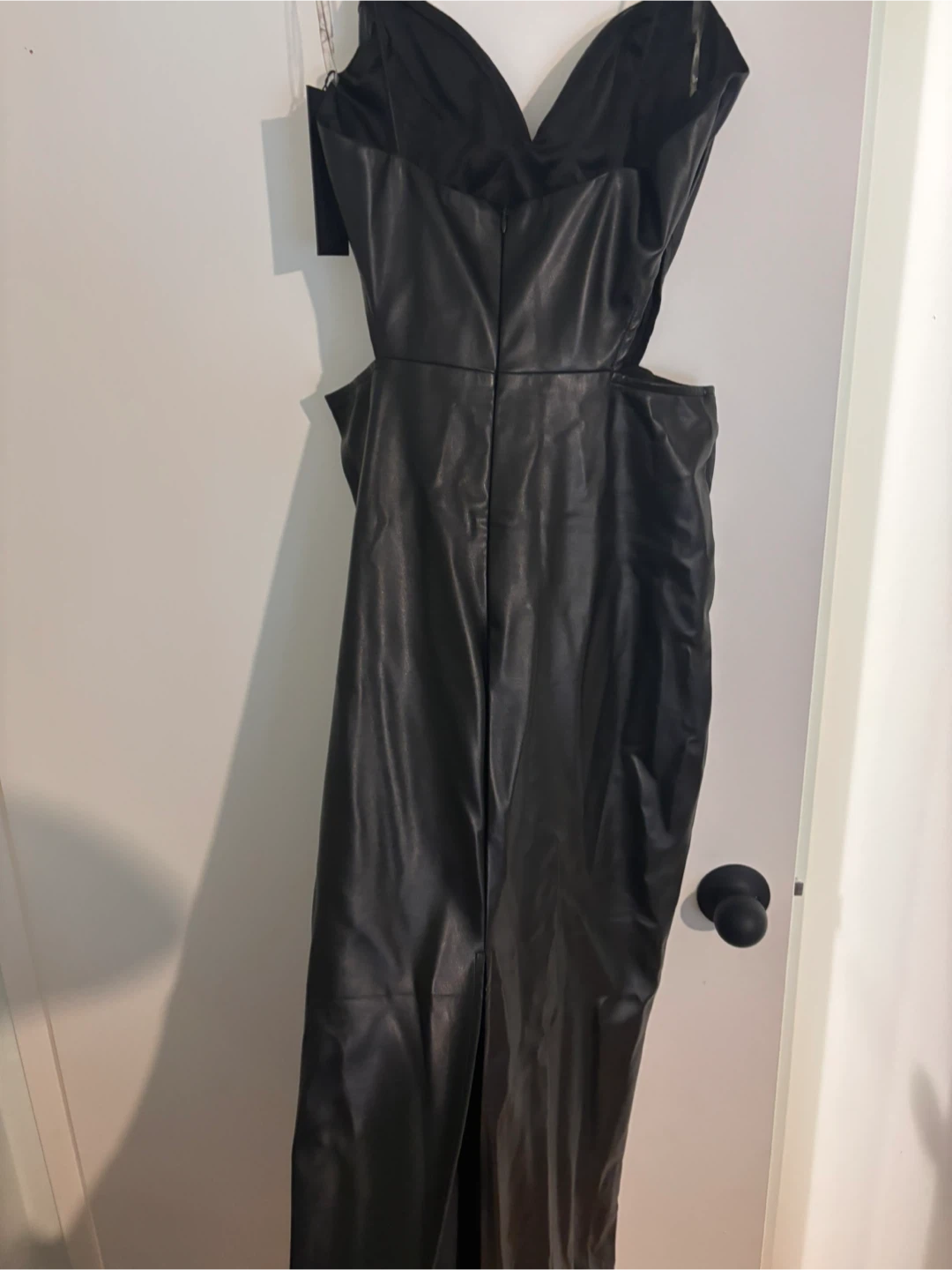 Fashion Nova Peyton Faux Leather Gown - photo 2