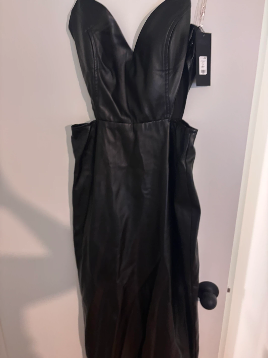 Fashion Nova Peyton Faux Leather Gown - photo 3
