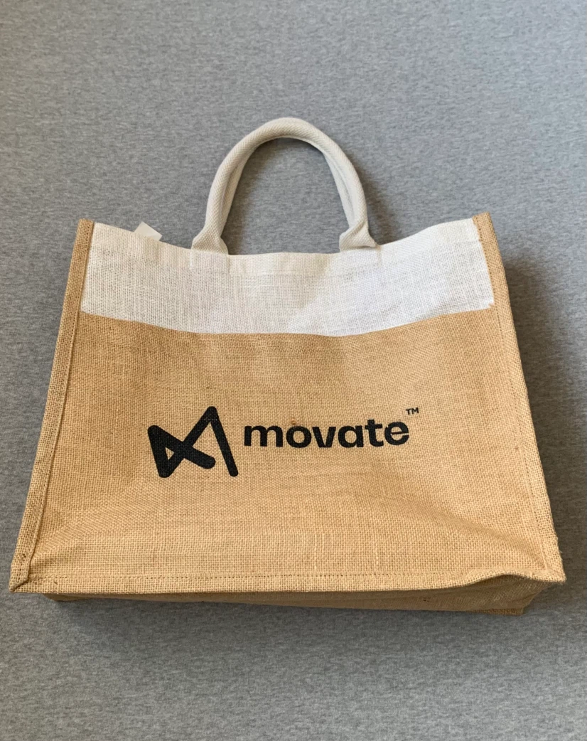 Jute Tote / Beach Bag - with Branding