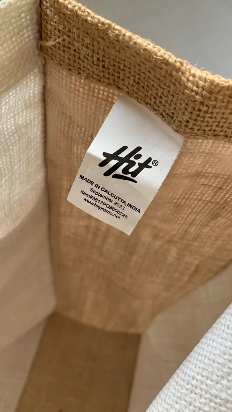 Jute Tote / Beach Bag - with Branding - photo 4