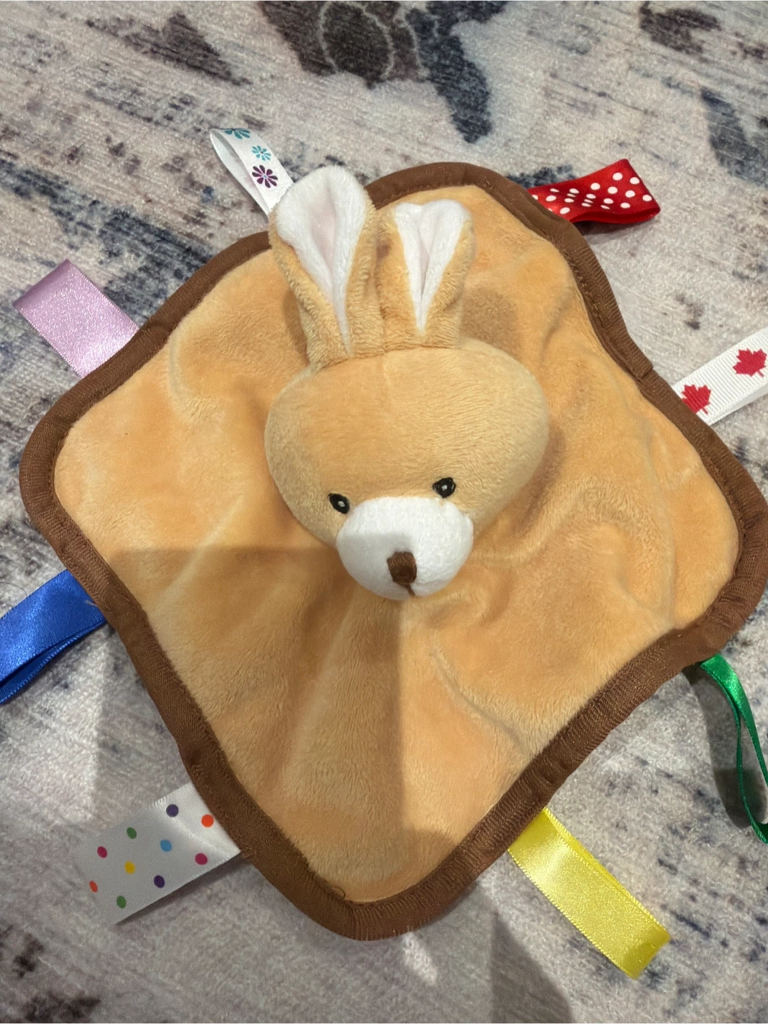 Baby Bunny Taggie Security Blanket
