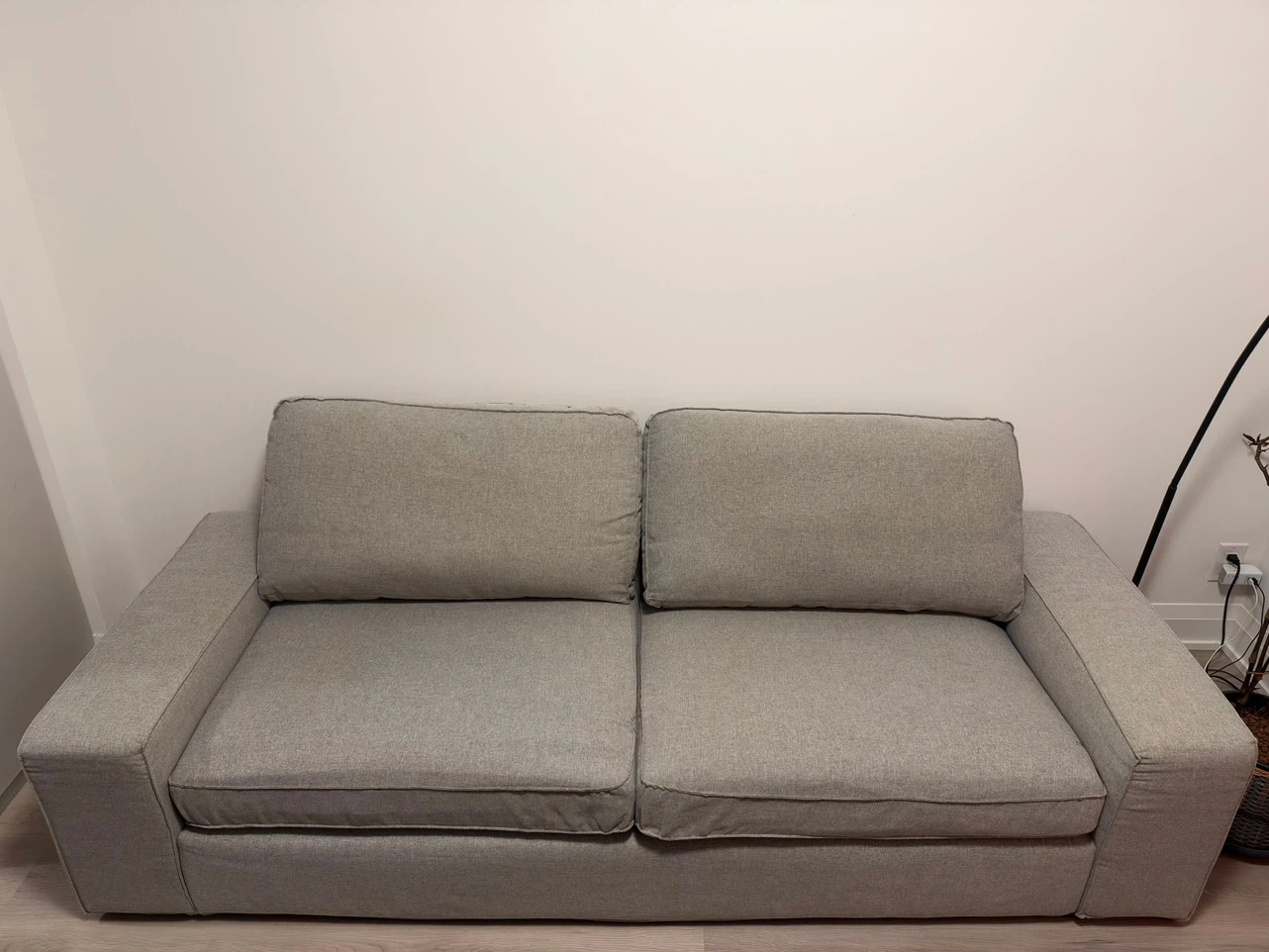 IKEA Kivik Sofa, Light Grey - photo 3