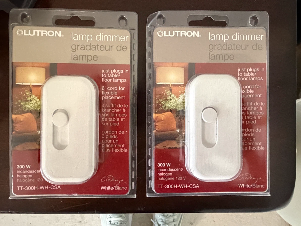 2 Lutron Credenza Plug-in Lamp Dimmers - photo 2