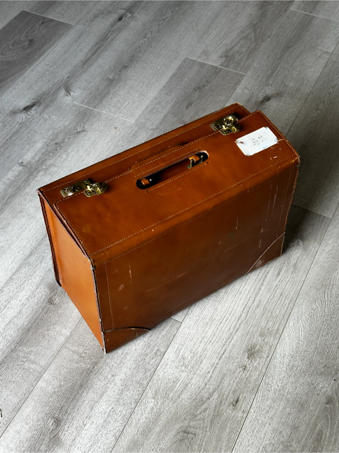 Vintage hard shell case /suitcase / briefcase - photo 2