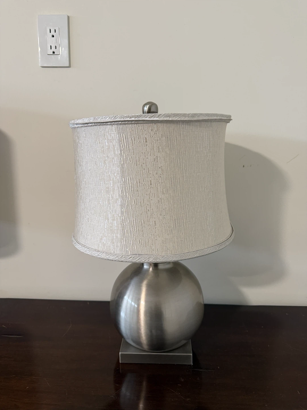 Brushed Nickel Table Lamp