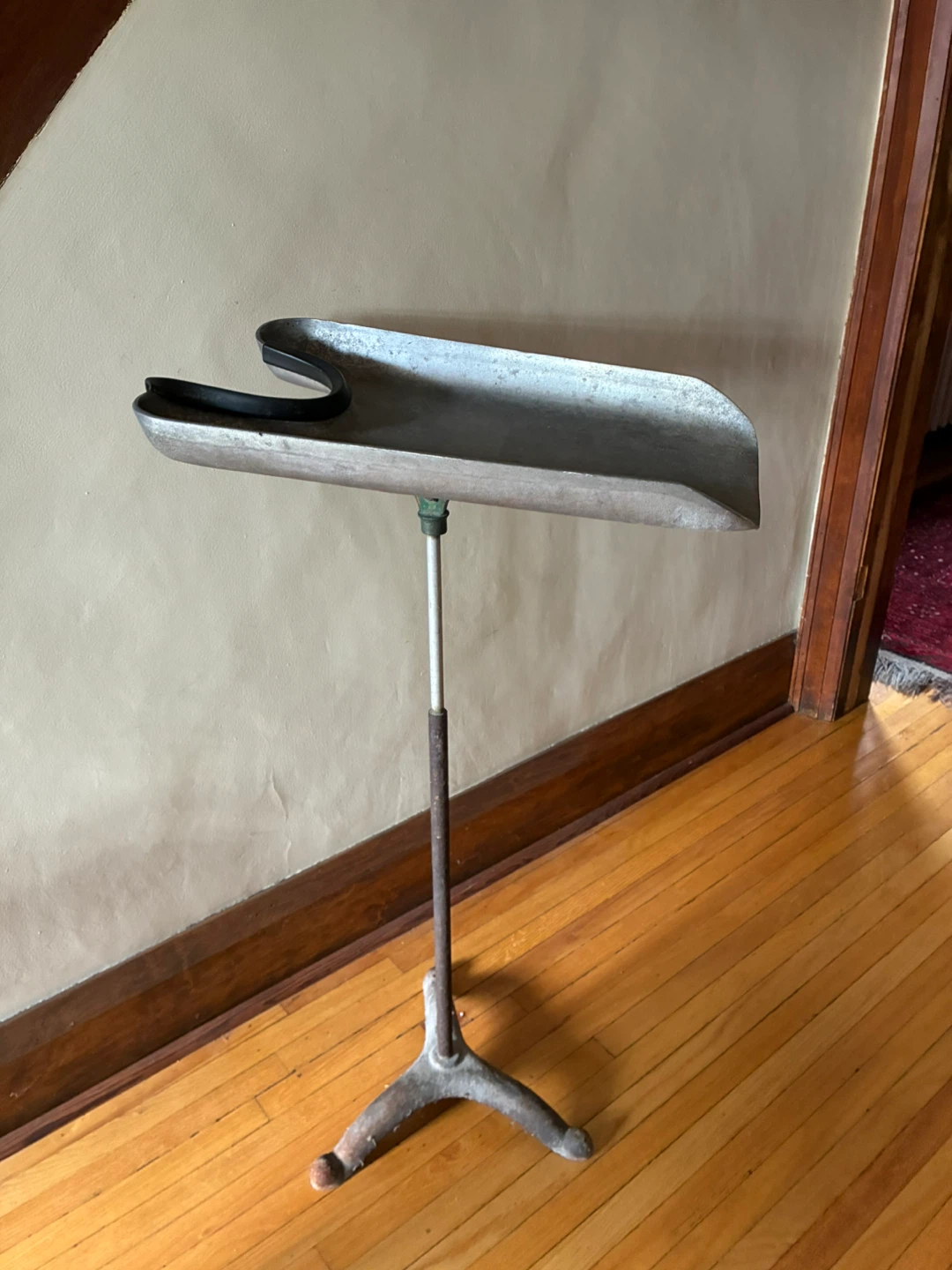 Vintage Industrial Barber Stand – Plant Stand / Catch-All