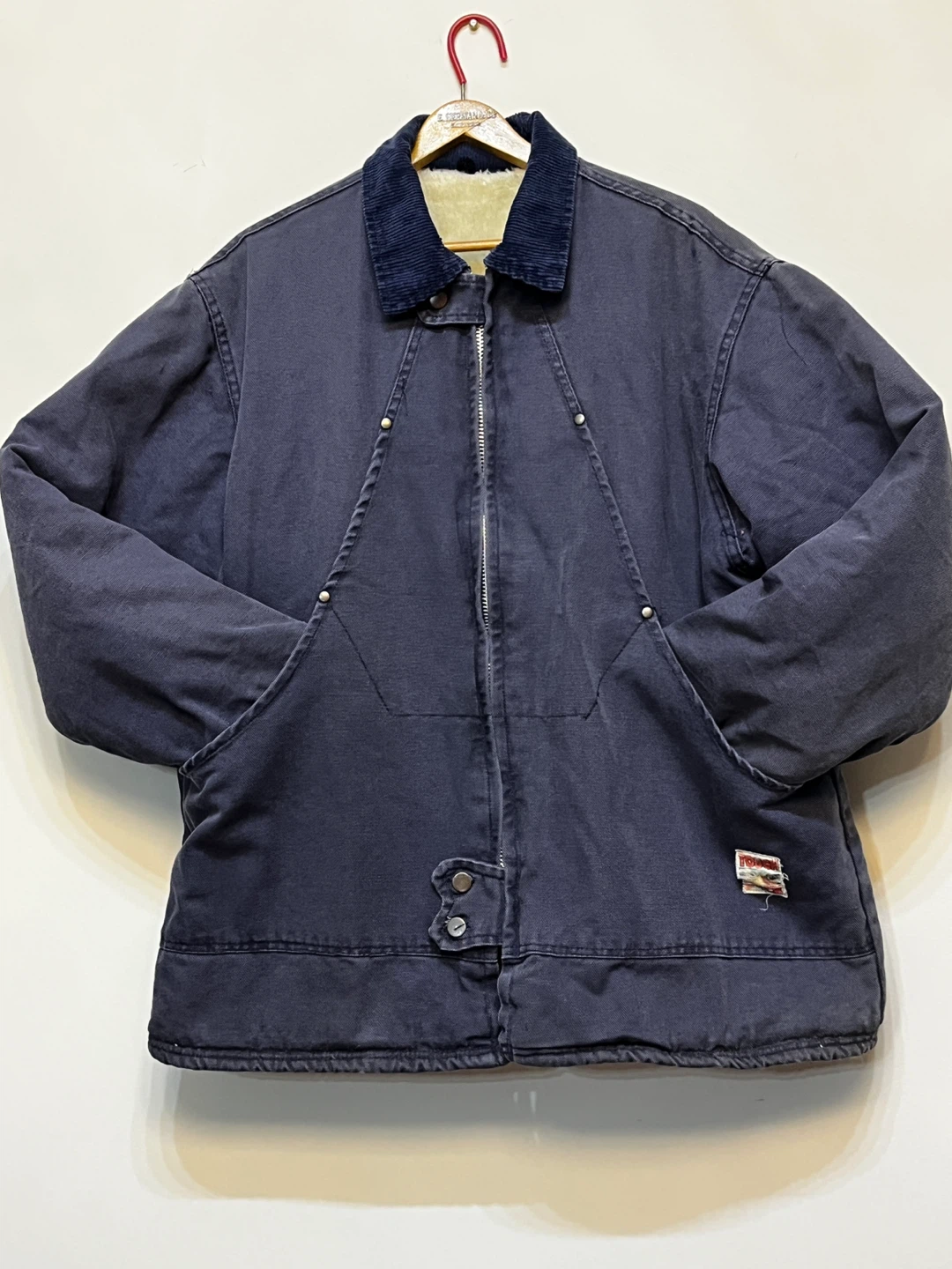 Tough Duck Navy Blue Canvas Work Jacket