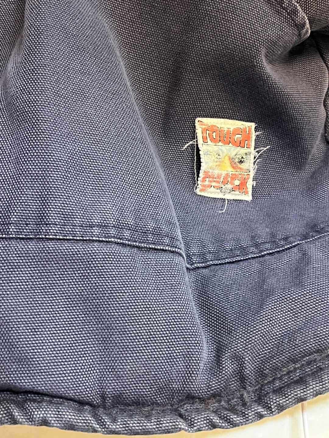 Tough Duck Navy Blue Canvas Work Jacket - photo 3