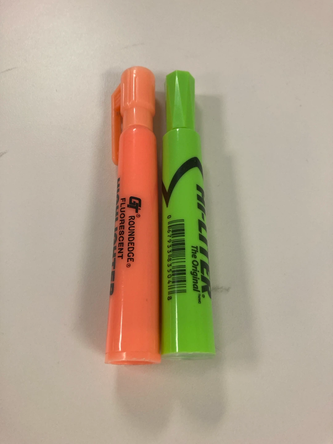 GT Roundedge and HI-LITER Fluorescent Highlighters