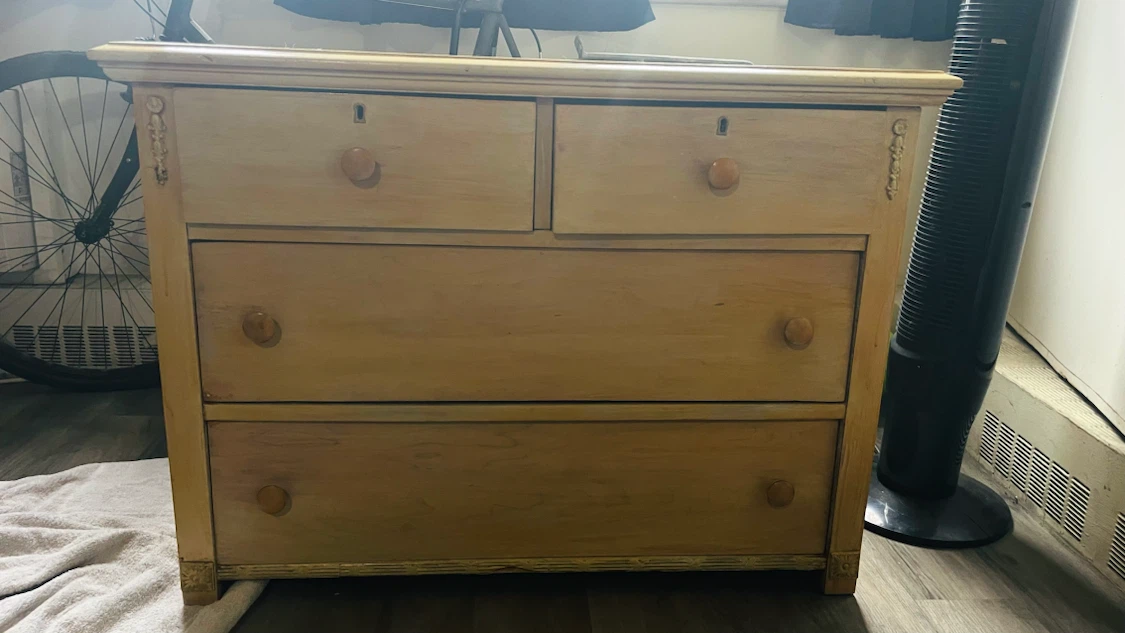 Vintage Wooden Dresser - photo 2