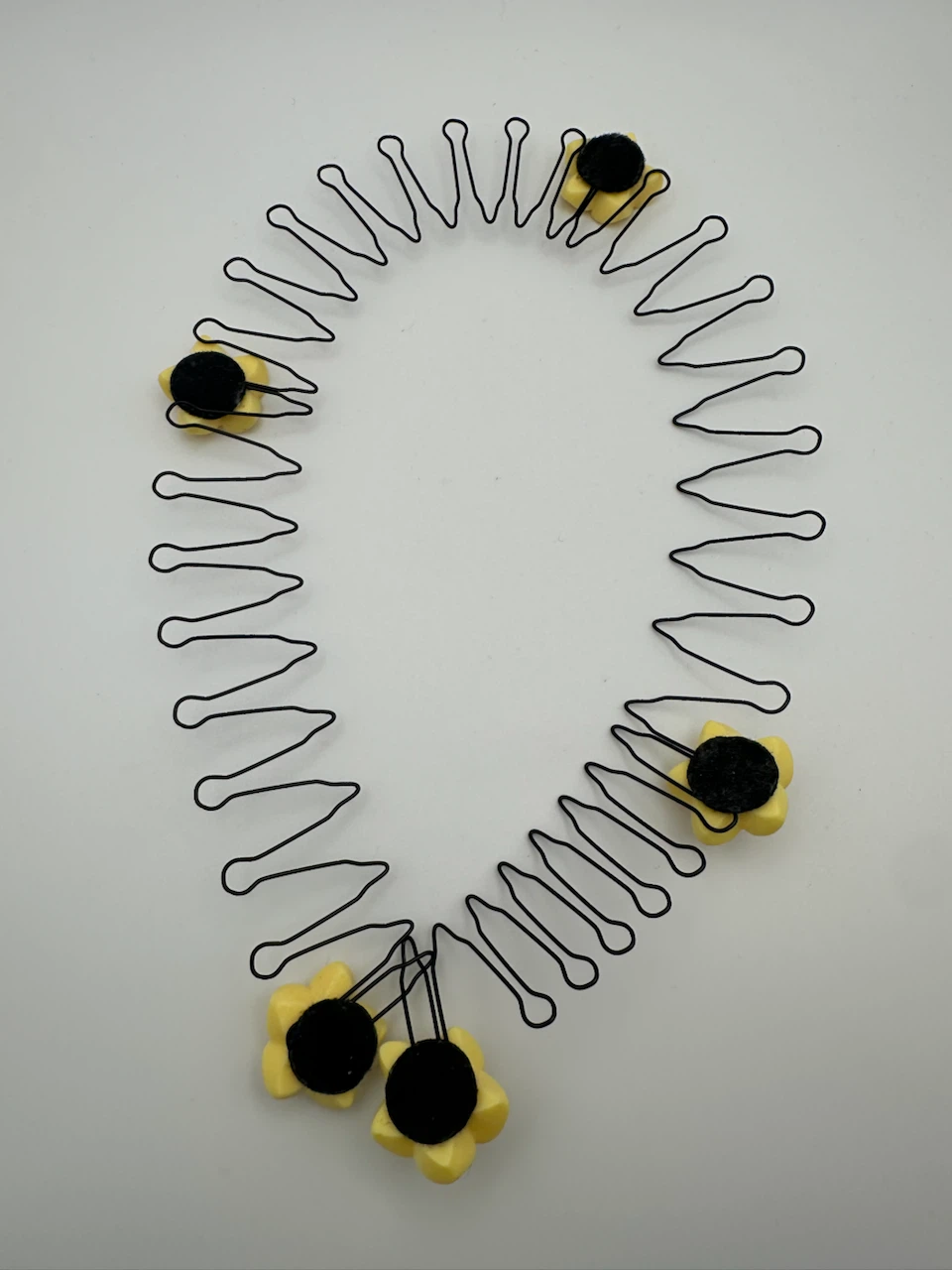 Floral Flexible Hair Comb Band Piece - photo 5
