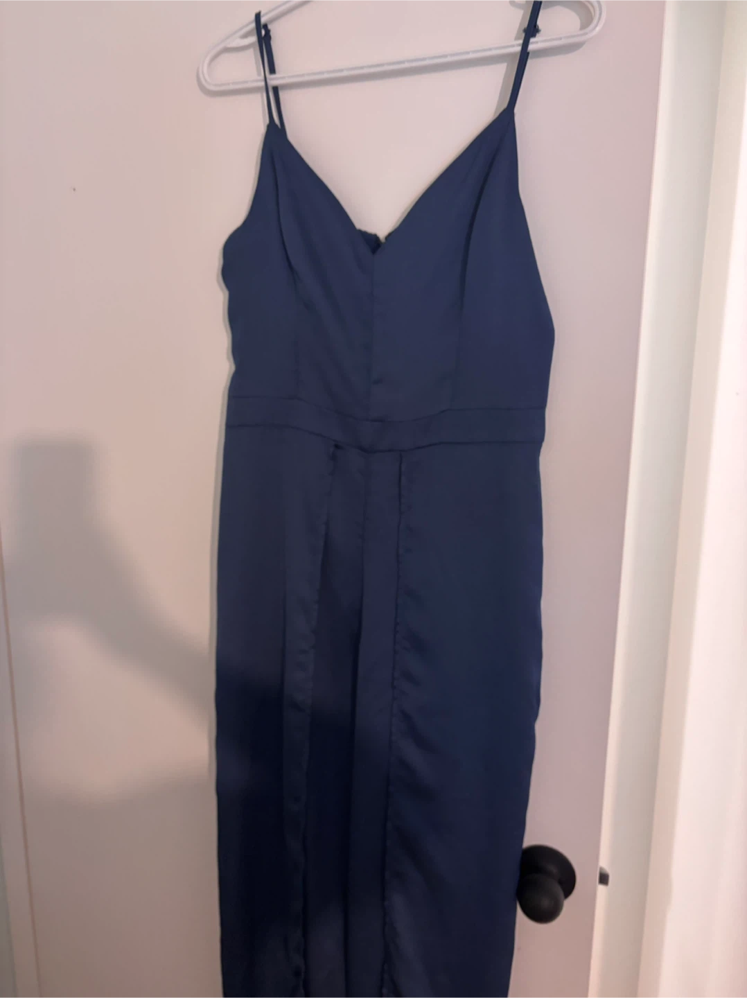 Dynamite Navy Blue Jumpsuit Size M - photo 3
