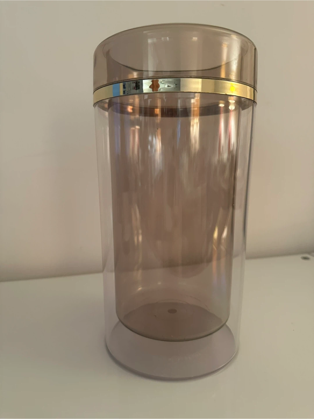 Vintage 1980’s Acrylic Wine Bottle Chiller - photo 4