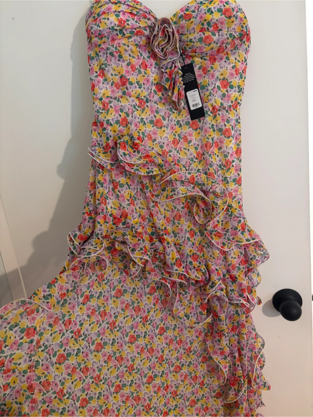 Fashion Nova Floral Ruffle Dress - photo 3