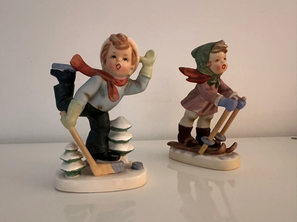 Retro Miyoshi Collection Winter Figurine Set