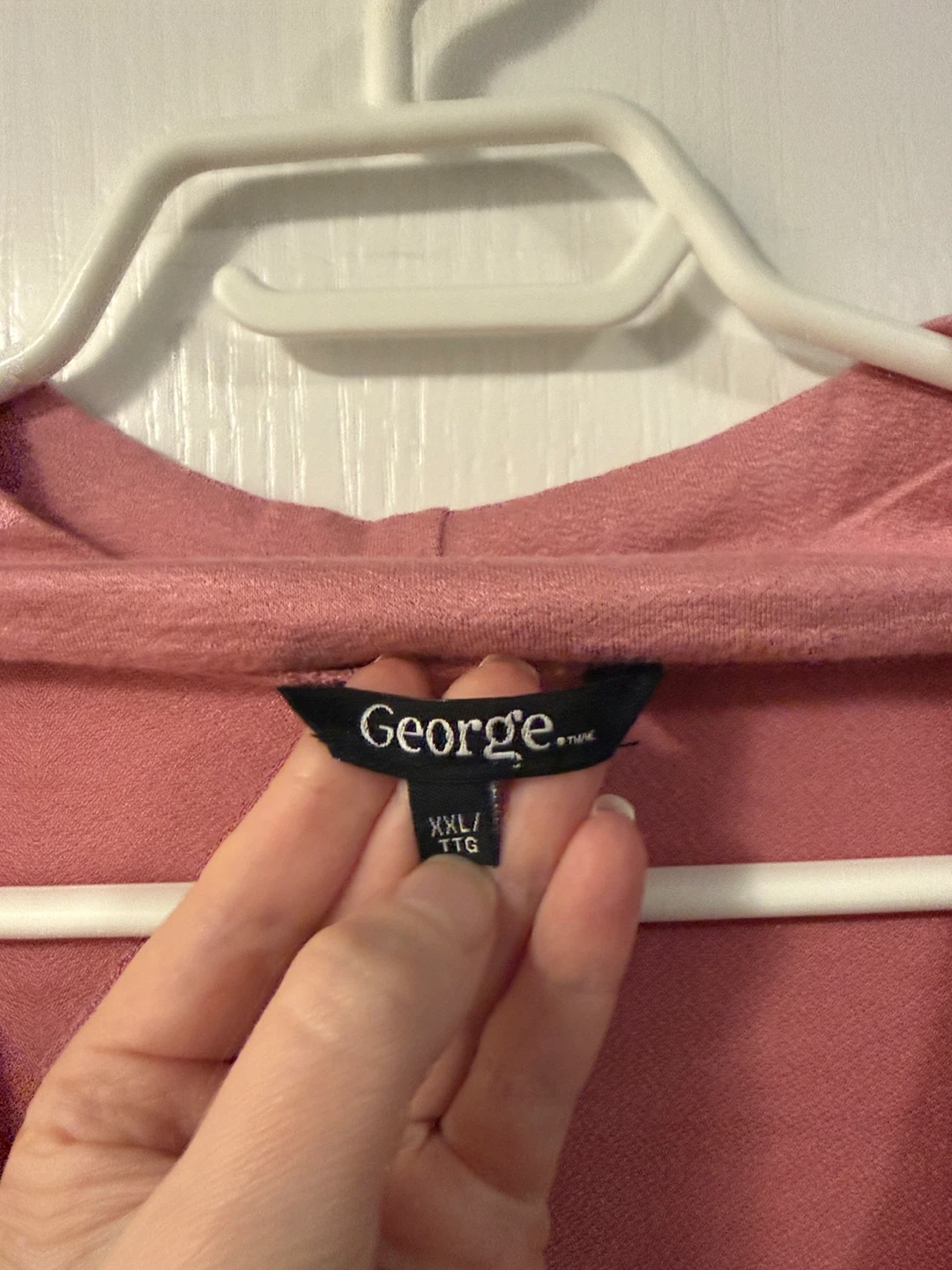 George Pink Choker Neck Top - photo 5